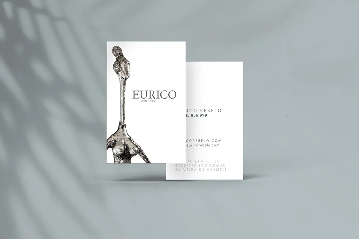 Eurico Branding Global design for Eurico, Sculptor · Global Design · OURS TEAM, Aveiro