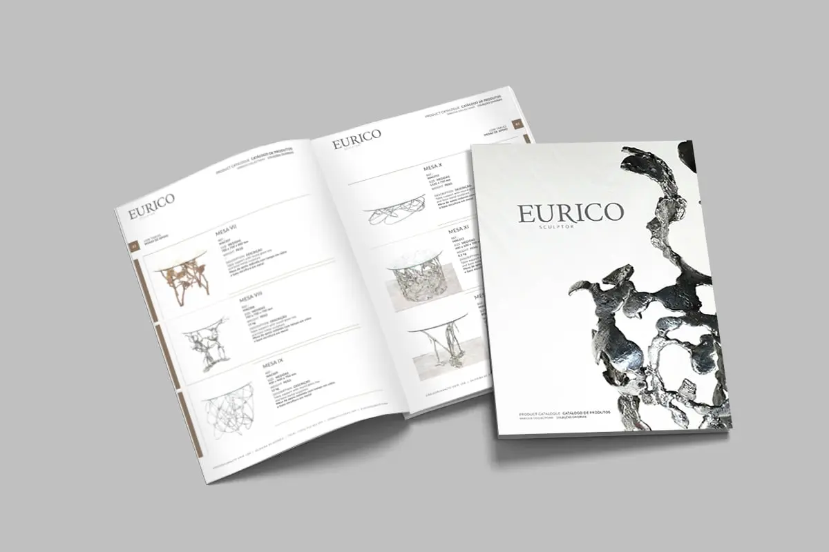 Eurico Catalogue Eurico, Sculptor · Global Design · OURS TEAM, Aveiro