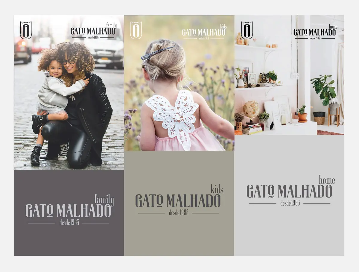 Gato Malhado Branding Gato Malhado, Clothing store · Branding · OURS TEAM, Aveiro