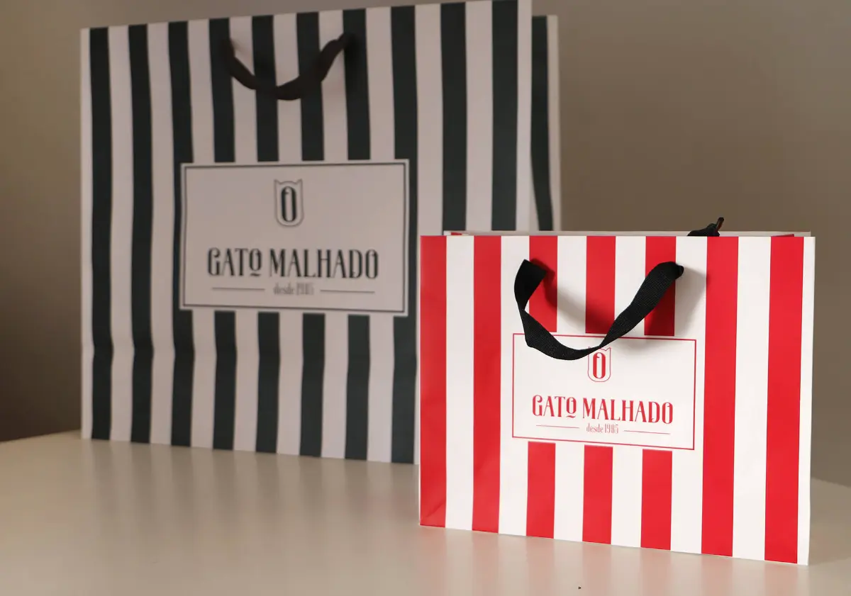 Gato Malhado Packaging Gato Malhado, Clothing store · Branding · OURS TEAM, Aveiro