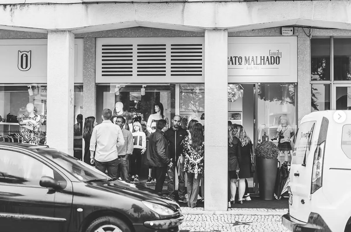 Gato Malhado Facade Gato Malhado, Clothing store · Branding · OURS TEAM, Aveiro